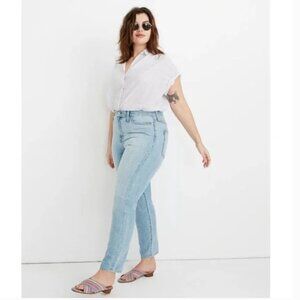Madewell The Curvy Perfect Vintage Jean Chestnut‎ Wash size 28P